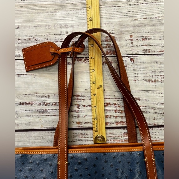 Women’s Dooney & Bourke Ostrich Charleston Shopper Bag - Picture 6 of 11